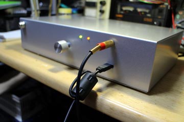 USB-DAC搭載ヘッドフォンアンプの制作事例