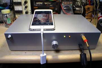 USB-DAC搭載ヘッドフォンアンプの制作事例